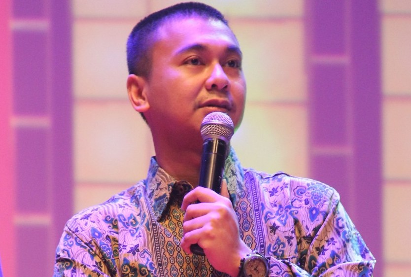 Kimoka , novelis, aktor, dan sutradara Raditya Dika. MI/AGUSMULYAWAN